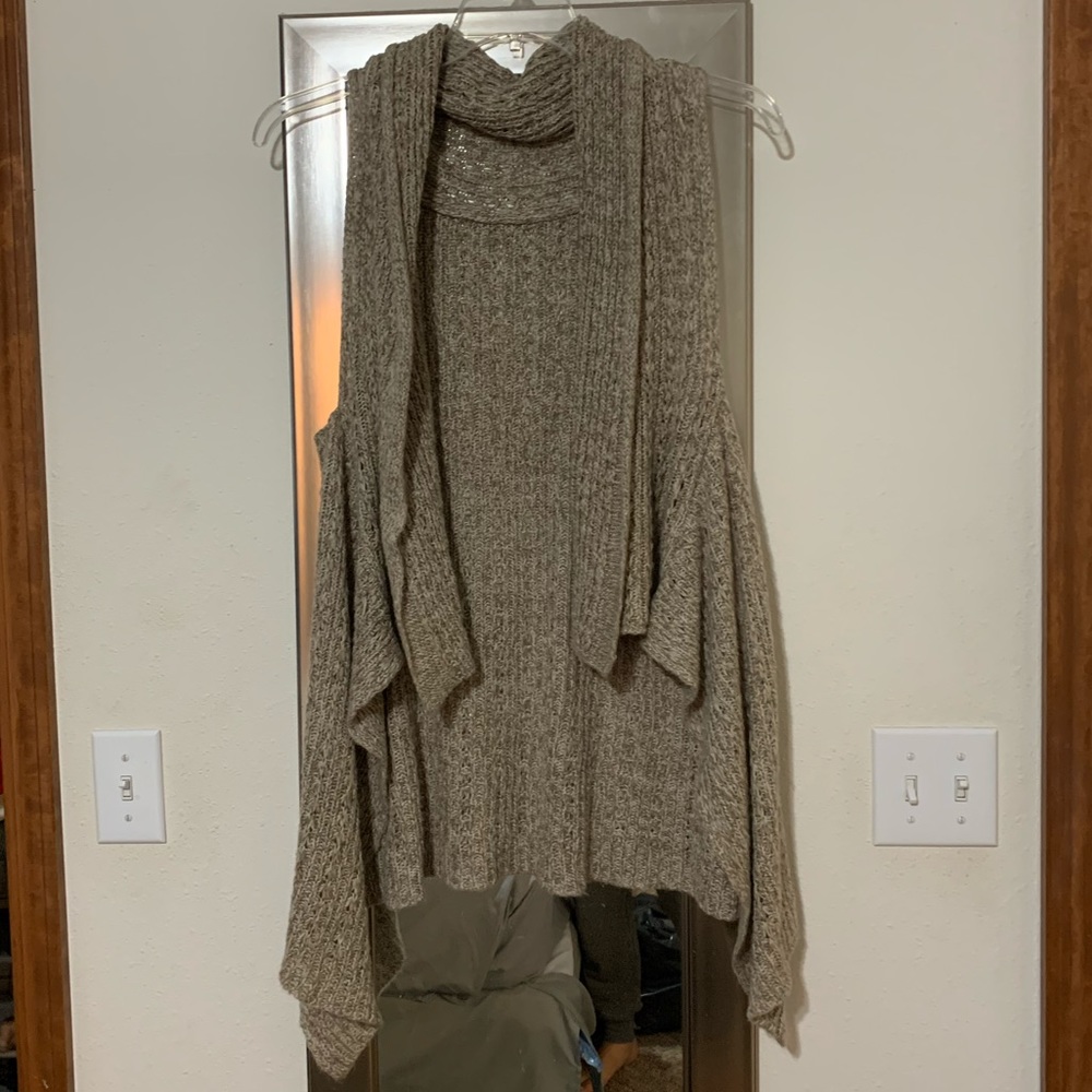 Brown shrug